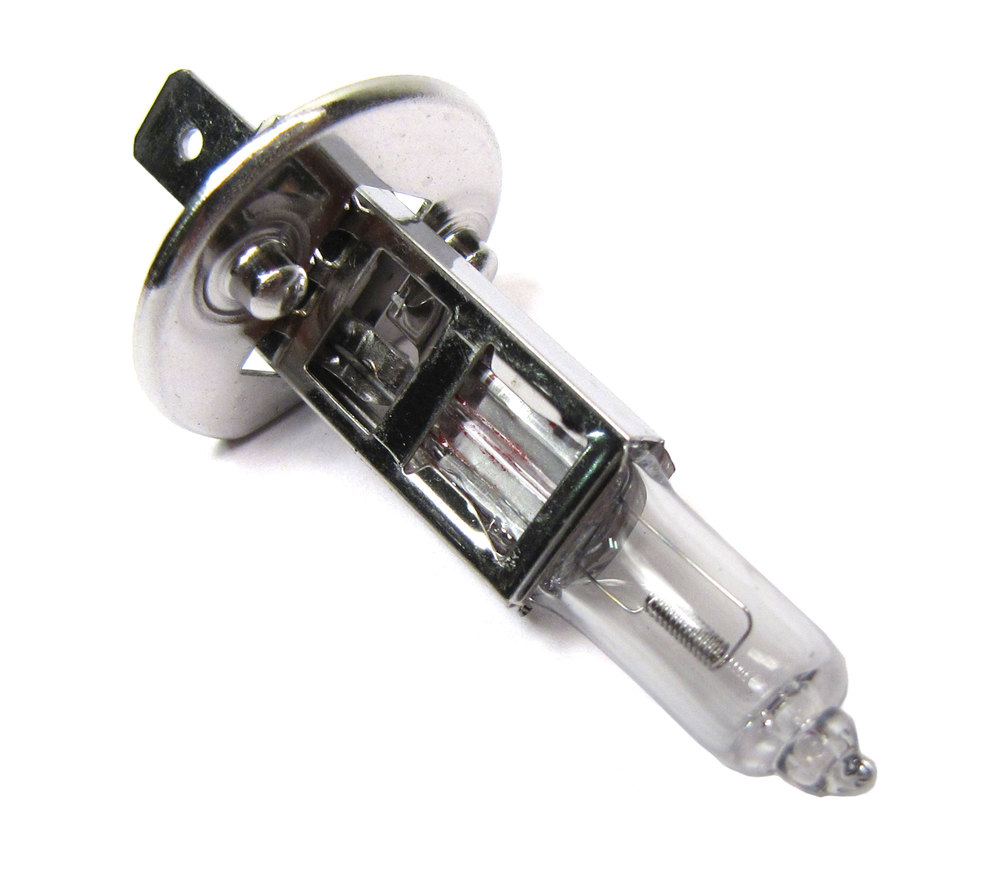 Quartz Halogen Bulb H1 55 Watt Headlight 5 3 4 Crystal Clear Halogen