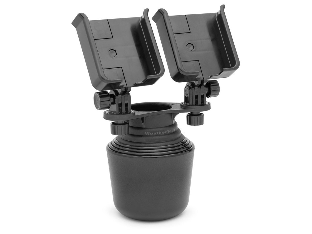 CupFone Duo XL Universal Cell Phone Holder - WeatherTech - Holds Phones In  Cases