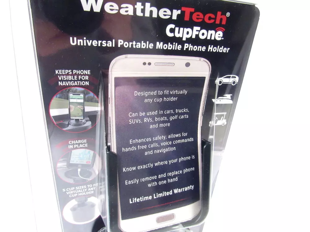 Cell Phone Holder, Car Accessories, Car Phone Cup Holder for Cars, Trucks,  Rv's, Boats and Even Golf Carts 