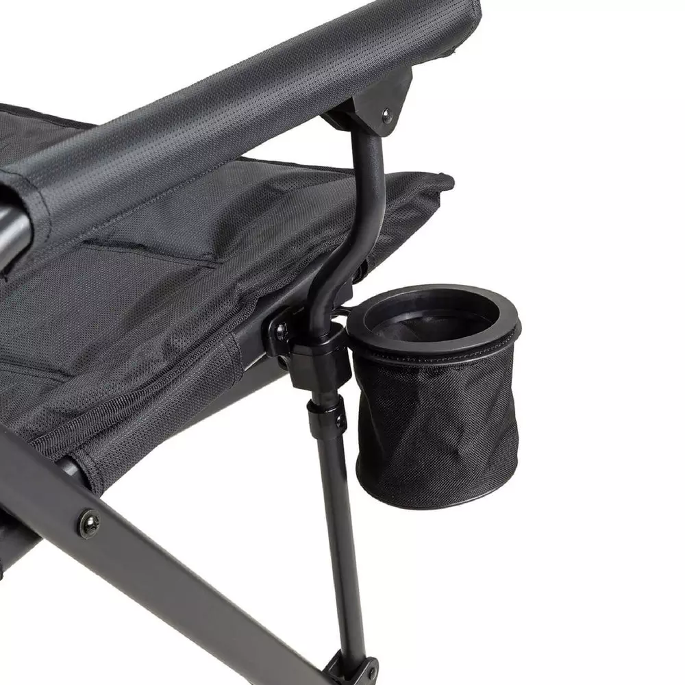 ARB Airlocker Camping Chair - Black, with Cup Holder, Storage Bag