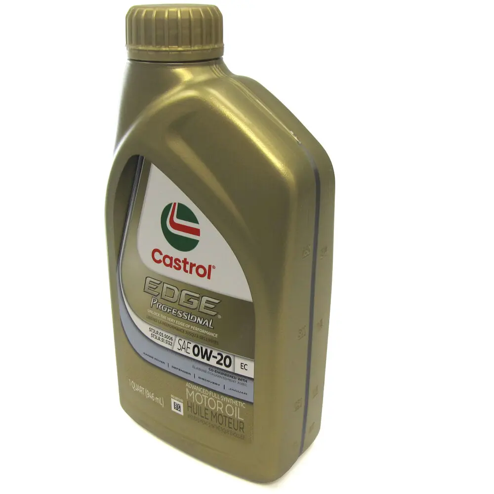castle 合成油 0W-20 20L SAE 0W20 Castrol Edge Professional Engine Original Equipment Oil