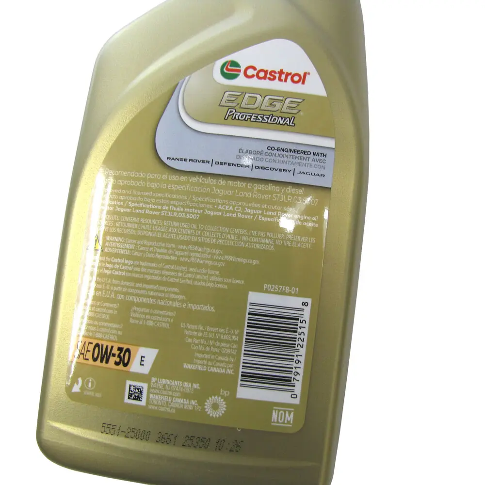 SAE 0W-30 Castrol Edge Professional Engine Oil - CS15F6AD