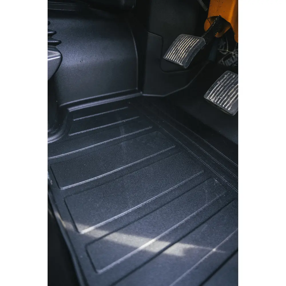 Molded Matting System Floor Mat Set, Black, for Defender 90/110