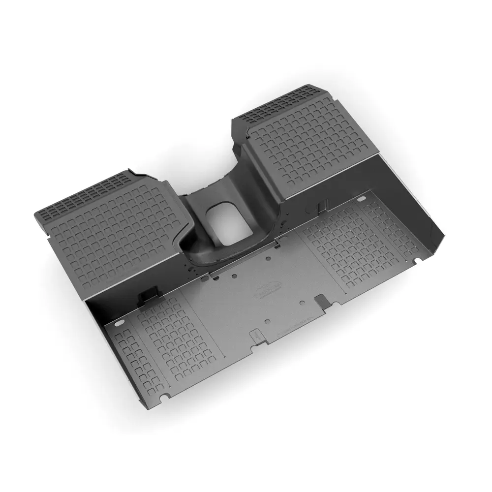 Molded Matting System Floor Mat Set, Black, for Defender 90/110