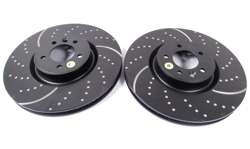 EBC GD Sport Front Rotors (324x30mm) | 96-99 BMW 840 4.4 E31 main image 1