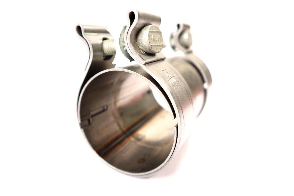 Exhaust Clamp Intermediate Pipe Land Rover exhaust hardware from Atlantic British