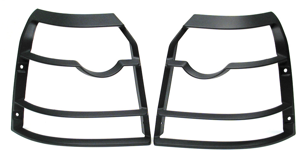 Vehicle Parts & Accessories Vehicle Other Car Exterior Styling Genuine Rear Light Guards Black