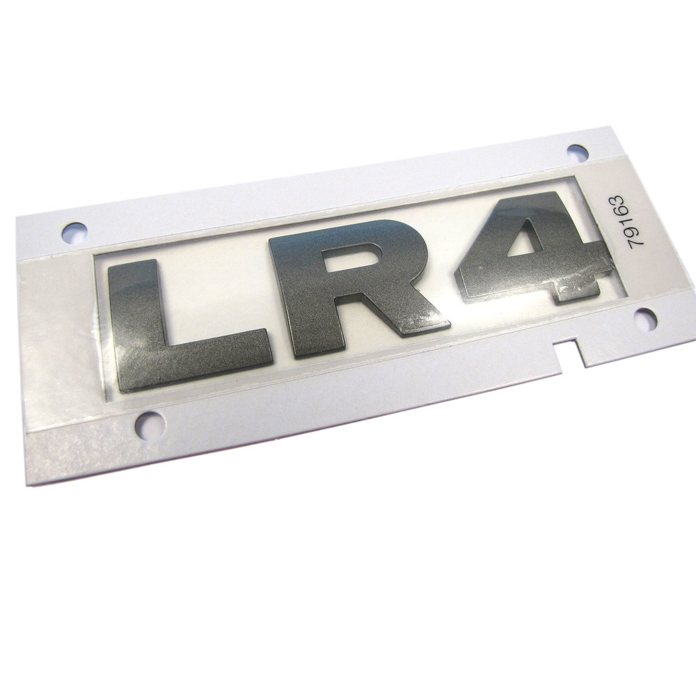 Genuine Land Rover Rear Tailgate Badge For Range Rover Evoque 2019 – Black/Silver