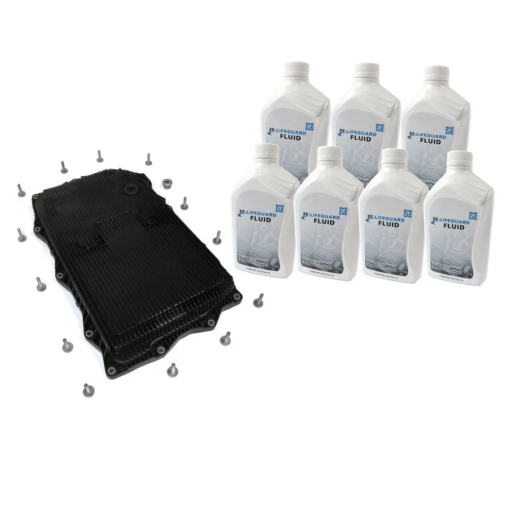 メンテナンス SFR Transmission Service Kit: Pan, Filter, Fluids - LR4, Range Rover
