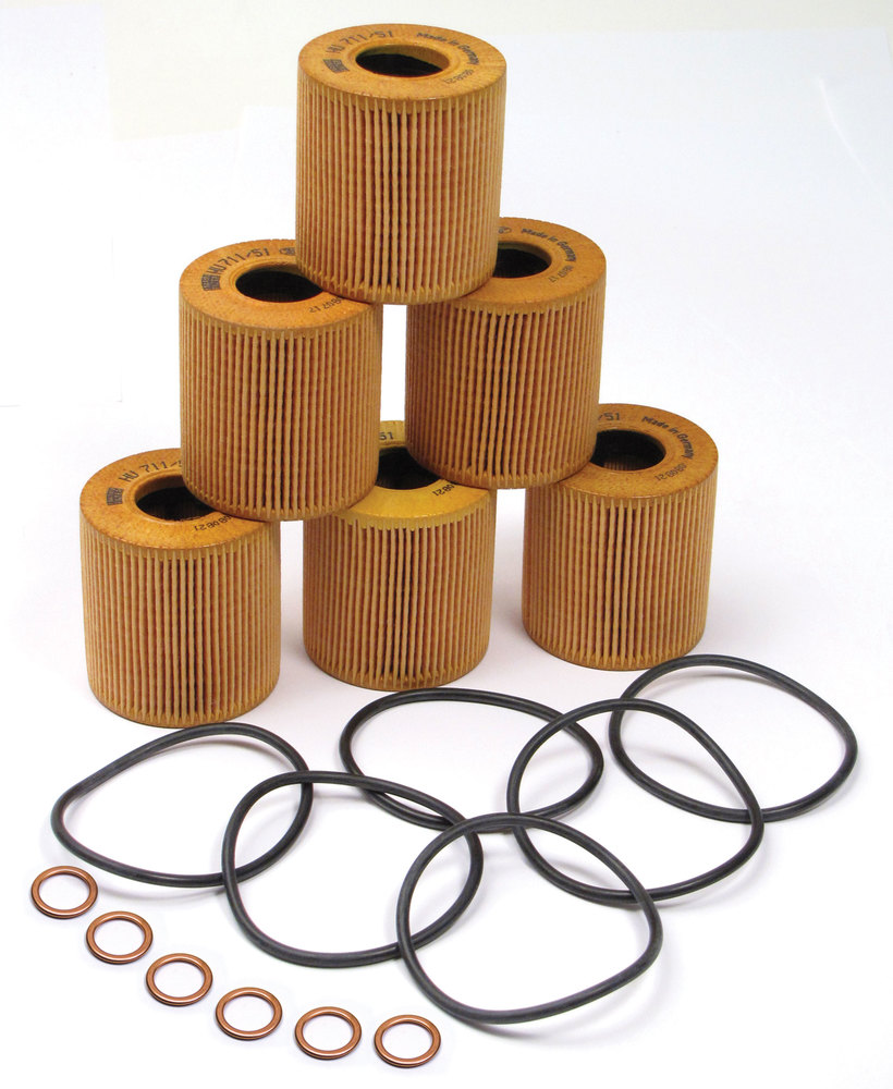 Mann Oil Filter Kit (6 Filters) For The MINI Cooper MINI Cooper Oil