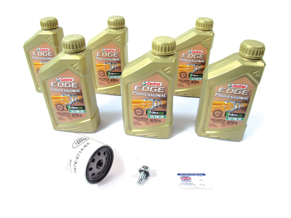 Castrol Edge Oil Change Kit For Discovery Sport, LR2, Evoque