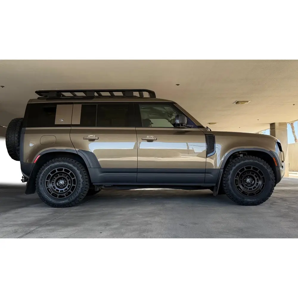 Alloy Wheels, Double Slot, 18x9, Satin Black for Defender New Gen