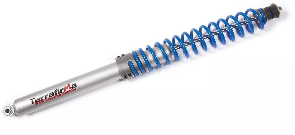 Terrafirma Steering Damper RTC4472 TF832 For Land Rover Defender 90 & 110 – Front