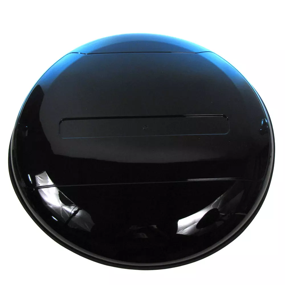 thumbnail image 2 of Gloss Black Spare Wheel Tyre Cover For Land Rover Defender 90 110 130 L663 2020+ 2 of 6